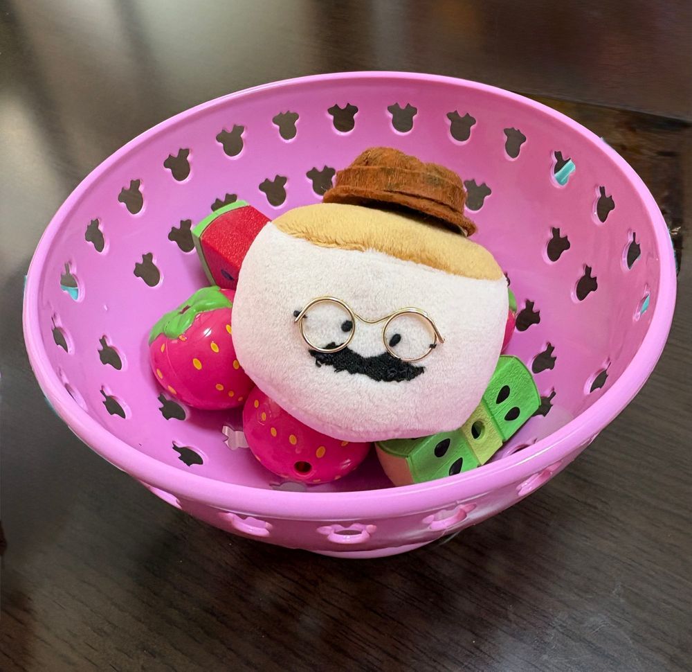 もっふみもおままごとに参加。
お客さん役かと思ったらまさかの食材役で困惑しかない。
逃げなければ！！