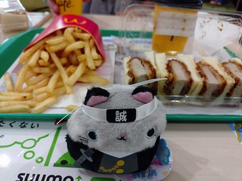 体に悪いものを食べるな💢
と猫土方に言われてそう