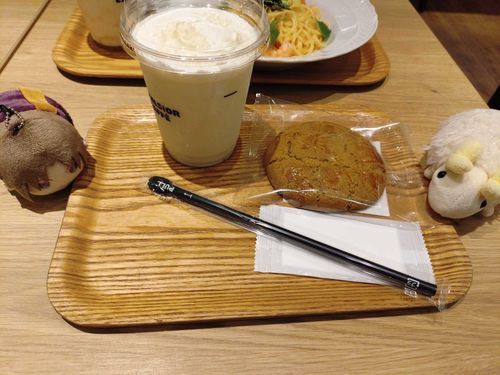 鑑賞会の前の腹ごしらえ
