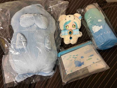 あおうみすいぞくかんのグッズ✨
かなてぃぬいもいますよ〜😊