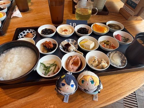 ずっと食べたかった築地本願寺の朝ごはん！