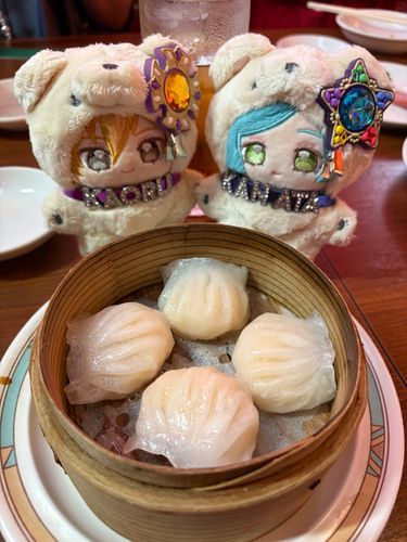 やむちゃたべにきました〜🥟