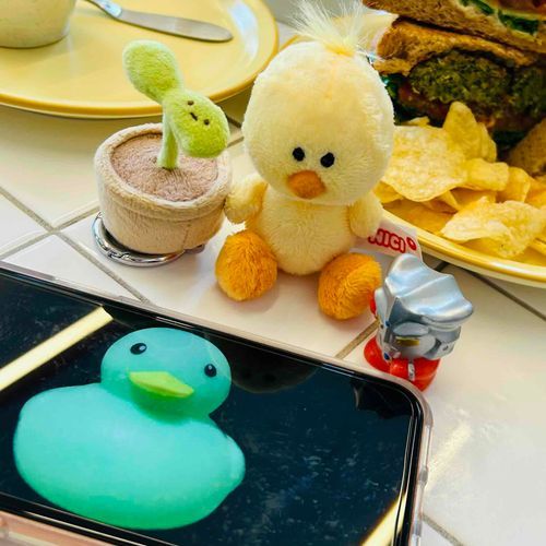 🌱リモートの ゆでちゃ〜ん聞こえますか〜？
🐥(う、ウルトラマンレオさん…カッコいい……ﾓｼﾞﾓｼﾞ)