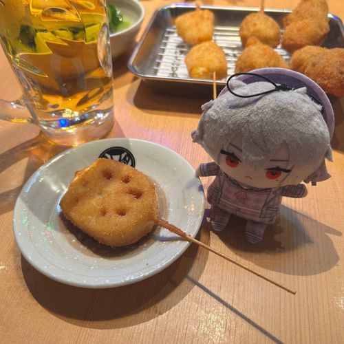 串カツはみんな大好きだろうが🎶