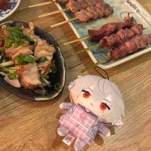good music聞いて美味しい焼き鳥食べてかわいいお前も一緒でハッピーな日🌸