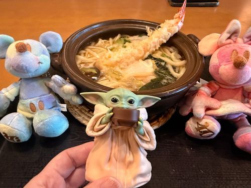 この前、味の民芸で食べた煮込みうどん。
えびが大きくて美味しかった🍤