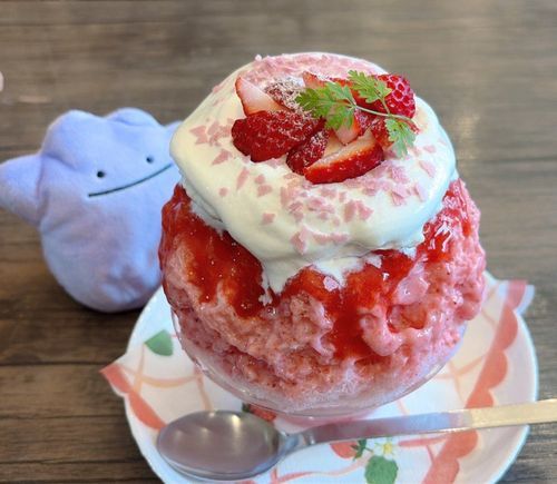 モンちゃんも食べれたらいいのにねぇ🍧