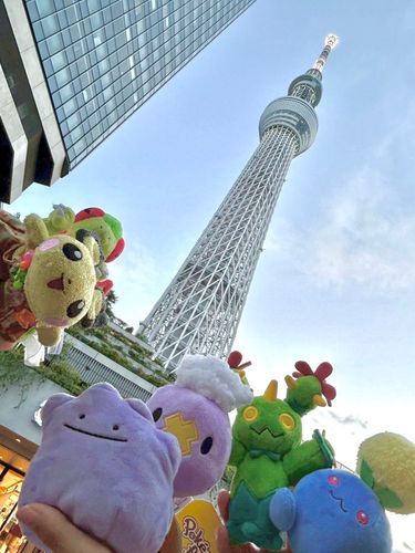 いえーい✌️スカイツリー集合✌️