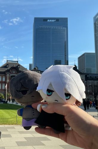 大晦日に友達と過ごした東京駅