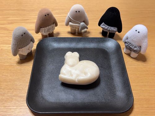 鹿を監視中
