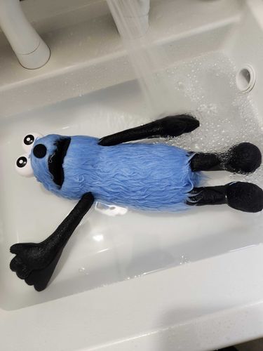うんと天気がよかったので、おふろにいれてもらったよ～💙
きもちいい～