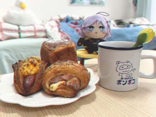 朝はパン♪