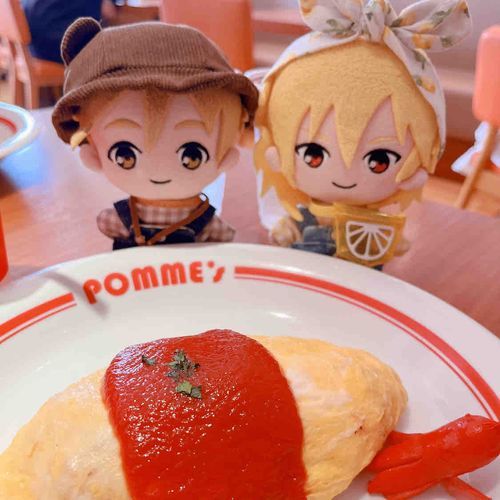 ともぬちゃんです♪これはオムライスっていうんです！オムライスです！