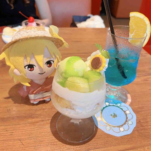 なずぬちゃんもなずなくんみたいにぶらいとみーあっぷしたらよメロンおいしかったりょ♪