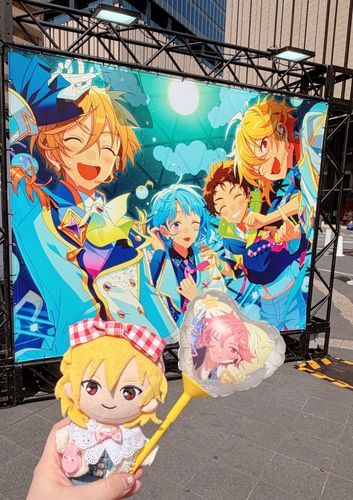 おまつり行ってきたらよ〜なずなくんのふうせん買ってもらたりょ