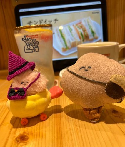 ふわもこちんくりライダーにお帽子とポシェぷれぜんとした🧢