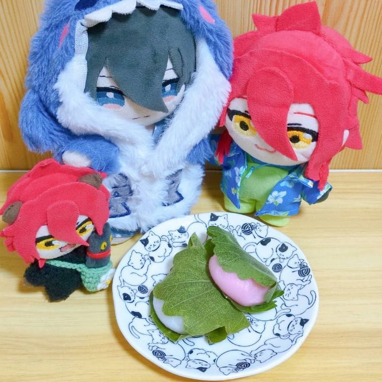 柏餅。作成者が俺達が健やかでありますようにって言ってた。…自分の健康も祈ってね