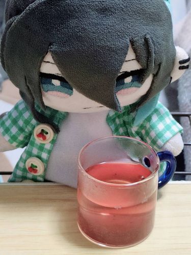 コップを買ってもらった。耐熱ガラスらしい。中身はフルーツティー。