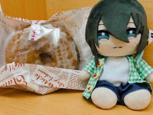 このドーナツ大きくないですかっ！？
…味は普通に美味しかった