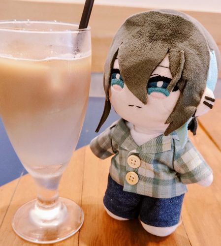 カフェに来た。ソイラテらしい。
