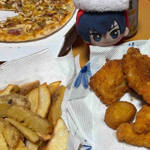 めりーえびちますだぬ🎄
さんたのぼうしかぶったぬ
