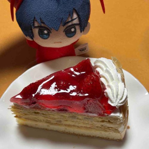 イチゴのケーキだぬ