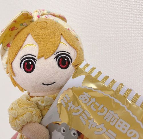 おともだちにおみやげのおかしもらっちゃった♡おおさかのおしゃしん、まだあるからちょっとずつのせるね♡