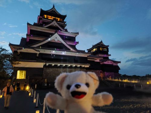 熊本城だ〜✨