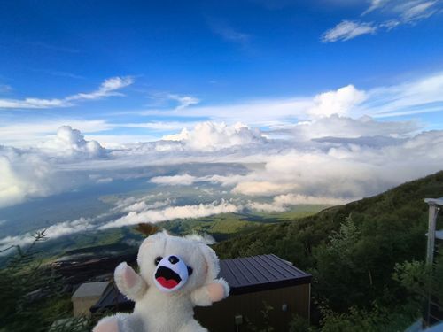 富士山登るんだ〜！