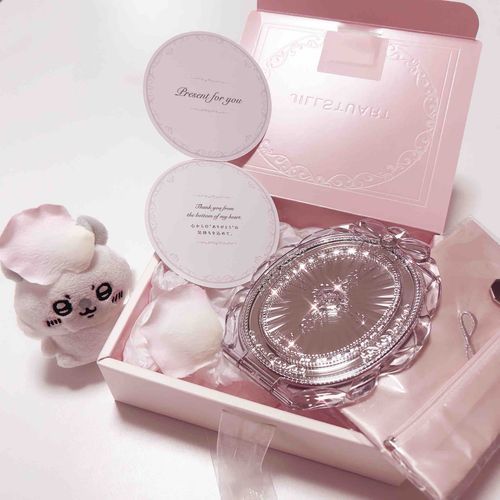 お友達が誕プレくれた！キラキラでかわいい( > ·̫ <⸝⸝ᐢ )♡