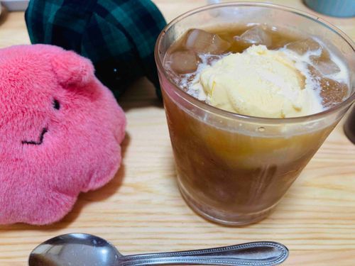お疲れ様のアイスコーヒー