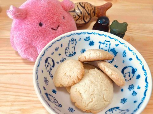 洗濯物終わったので久々に手作りクッキー、美味しい。