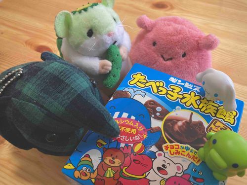 おやつ食べるよ
