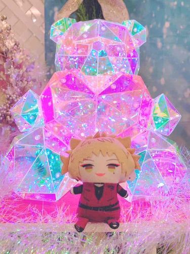 激アツ✨　な　きらきら　くまさん！！！
おれも　いつか　れいんぼー🌈に　ひかれるかな...