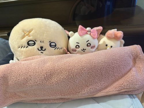 凛々しいお顔の二人と、頭にリボンをつけた可愛らしい牡蠣？さん。😌