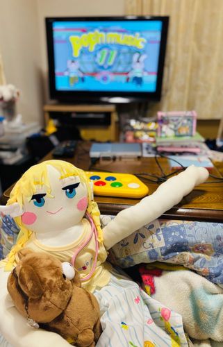 クロマたんなのだ。
今日は、みなこの思い出の詰まったポップン11をやるのだ〜💕