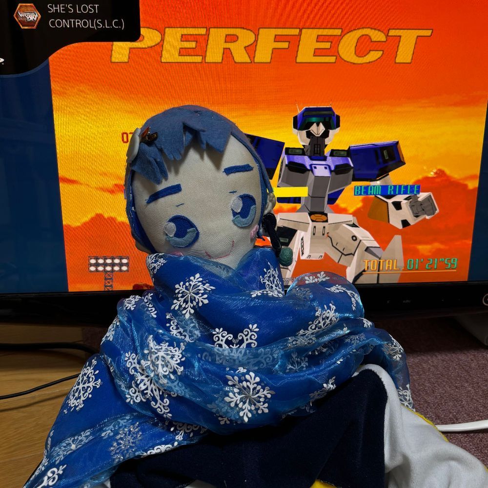 かいちゃんだよ〜🍨💙
ロボットアクションなゲームを、少しだけやってみたんだ。
1〜2枚目の写真が「アヌビス」で、3〜4枚目の写真が「バーチャロン」だよ。