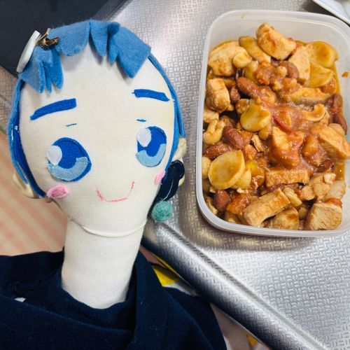 かいちゃんだよ〜🍨
ご飯のおかずを作ったんだ〜。
後で食べるよ。