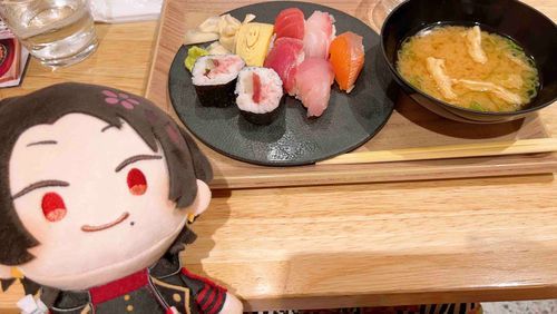 お寿司食べたよ！美味しかったよ〜🍣