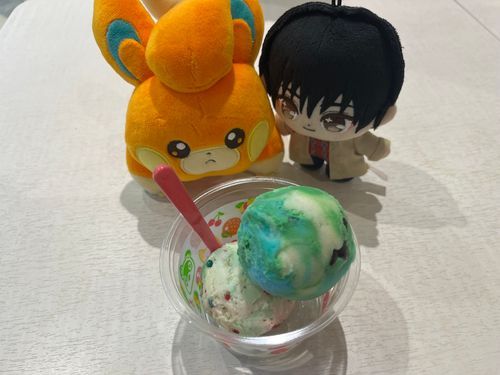 アイスを食べたんだ🍨☺️
