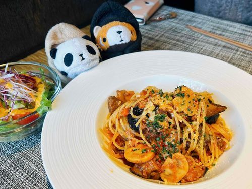 だいすきイタリアンのなすボロネーゼ🍆