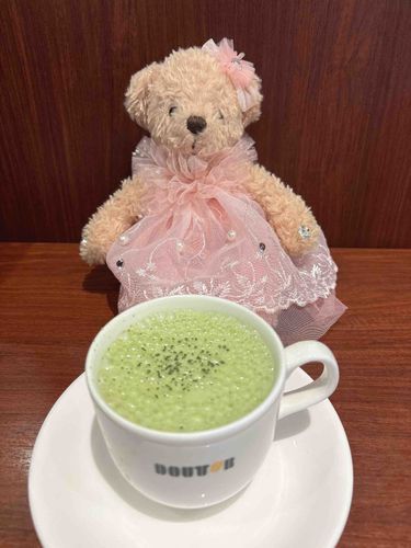 まっちゃラテだよ☕️