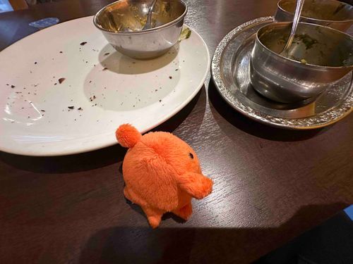 おいおい食べ終わってるじゃないの😢