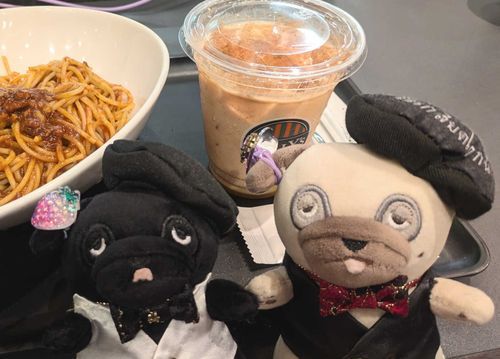 ぱんぷきんちゃいてぃーうまー あきはかぼちゃあじがいっぱいでよきよき