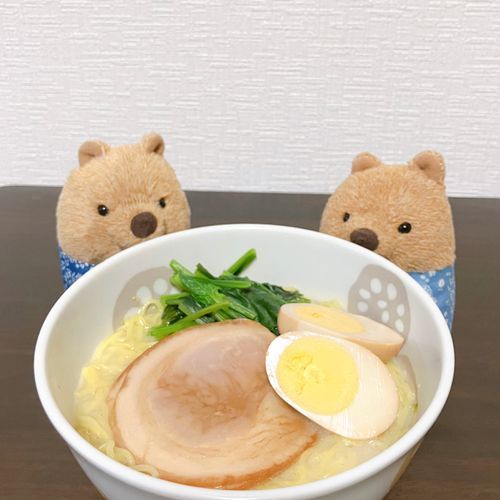おみやげで もらった すがきやらーめん🍜 おいしかったワラビーねえ♡