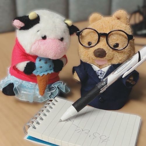 おしごとの おはなしは ちゃんと めもを とる！それだけで しごできっぽく みえる ワラビーよ〜✨