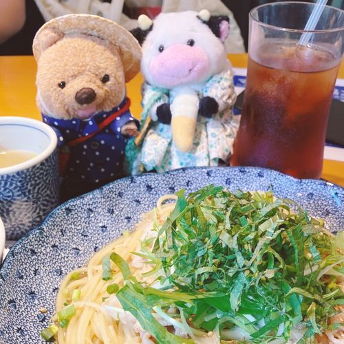 ごえもんで すぱげっち！おいしかった ワラビーねぇ♡ おかあちゃん、おおもりに しなくて よかったの？