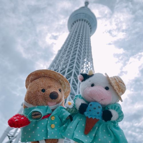 うーちゃんと すかいちゅりー🗼🐮