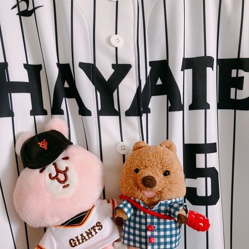 とうきょうどーむへは じゃいあんつの にぐんと はやてべんちゃーずの しあいを みにいってたワラビーよ⚾️ はやての きゃぷてん かっこよかったワラビーねえ！