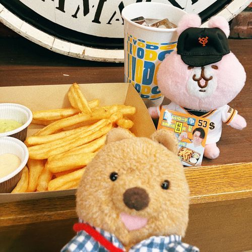 とうきょうどーむで たべた じゃいあんつ たかなし とうしゅ こらぼの ぽてぃとぅ🍟 おりょうり おとくいの たかなし とうしゅ ふりん あいてにも ぽてぃとぅ つくったワラビー？
